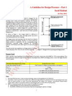 A Guideline For Design Pressure - Part 1