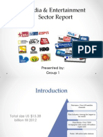 Media & Entertainment Industry Analysis