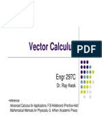 Vector Calculus