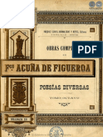 Obras Completas de Francisco Acuna de Figueroa - Volumen Xii - Portalguarani