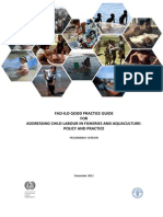 FAO-ILOGuidelines Child Labour in Fisheries and Aquaculture Policy Practice Preliminary Version