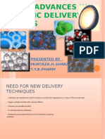 Cosmetic Delivery Systems