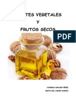 Aceites Vegetales y Frutos Secos