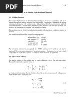 1 Cylindrical Hole in An Infinite Mohr-Coulomb Material: 1.1 Problem Statement