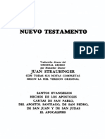 Straubinger Biblia Comentada Nuevo Testamento