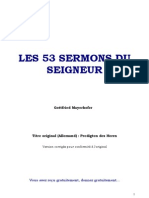 Les 53 Sermons Du Seigneur - Gottfried Mayerhofer