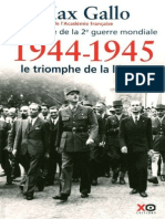 1944 1945 Le Tiomphe de La Liberte