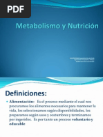 3 Metabolismo y Nutricion