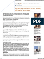 Aker Wirth - Tunnel Boring Machines, Raise Boring and Full-Face Shaft Boring Machines - Mining Technology PDF