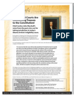 Chief Justice John Marshall Quote - 20091019 Issue Wash Times National Weekly - PG 15