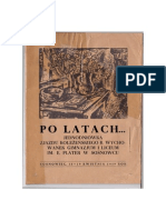 Po Latach... Jednodniówka Zjazdu Koleżeńskiego B. Wychowanek Gimnazjum I Liceum Im. E. Plater W Sosnowcu. Sosnowiec 18-19 Kwietnia 1959 T.