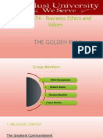 The Golden Rule - Presentation