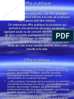 Offre Publique