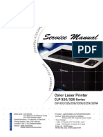 SERVICE MANUAL Samsung CLP 320-325