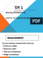 Units of Measurement