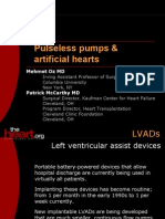 Pulseless Pumps & Artificial Hearts