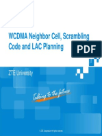 WPO 10 WCDMA Neighbor Cell Scrambling Code and LAC Planning 47