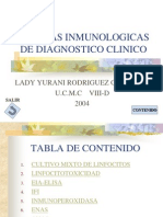 Pruebas Inmunologicas de Diagnostico Clinico