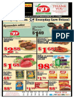 Everyday Items Everyday Low Prices!: Ground Beef Boston Butt Roast or Western Ribs