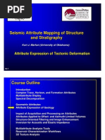 Seismic Attributes - Tectonics