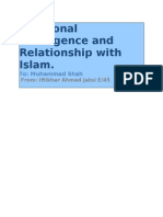 Emotional Intelligence Relation With Islam