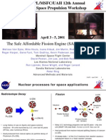 The Safe Affordable Fission Engine (SAFE) Test Series: April 3 - 5, 2001