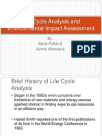 Life Cycle Analysis and Environmental Impact Assessment97