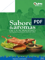 Ecuador Libro de Sabores y Aromas de La Ruralidad Dmq. 2013