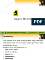 Export Marketing