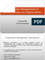 Performance Management