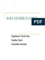 BAB 8 STATISTIKA Distribusi Sampel