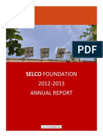 SELCO Foundation Annual Report - 2012-13 FINAL - 0