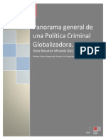 Política Criminal Globalizadora