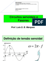 Aula 12 Introduçào A Circuitos Senoidais e Fasores