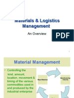 Materials & Logistics Management - I