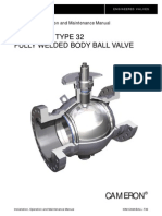 IOM Manual For CAMAROON Ball Valves