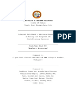 NURSING CASE STUDY: Brain Tumor Grade III "ANAPLASTIC ASTROCYTOMA" 