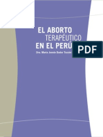 El Aborto Terapeutico en El Peru