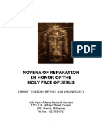 Seventh Day: Novena of Reparation in Honor of The Holy Face of Jesus