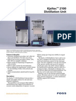 Kjeltec 2100 Datasheet - GB