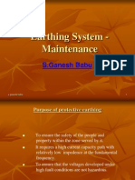 2 Earthing System - Maintenance