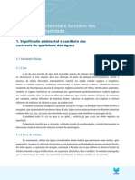 Apêndice C - Significado Ambiental e Sanitário Das Variáveis de Qualidade