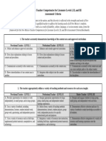 NM Teacher Competencies