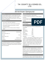 Tai County Silicones Co., Ltd. DSA-88 Antifoam Compound: Description Applications