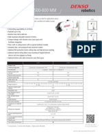 DENSO Robotics Datasheet Vs 050-060 Series