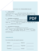 FT - Ortografia, Translineação e Pontuação