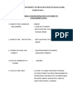 A Study To Assess The Effectiveness of Structured Teaching Programme in Knowledge and PRactice of Menstrual Hygiene Among Adolescent Girls in Selected School at Bidar