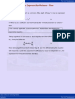 18.1 The Hydraulic Exponent For Uniform - Flow Computation.