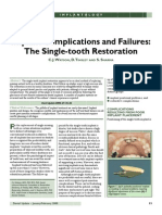 The Single-Tooth Restoration