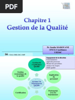 Chapitre 1 Gestion de La Qualité Séance 2 Direction Engagée Et Impliquée